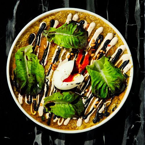 Sense restaurant – Josper-grilled eggplant carpaccio